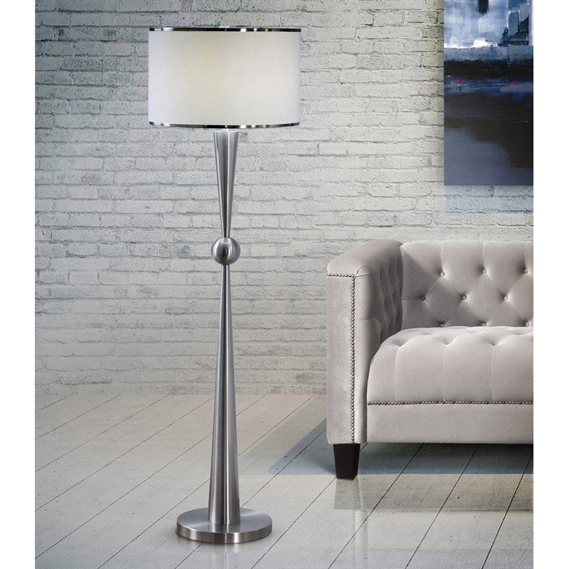 Orren Ellis Hyland 62" Floor Lamp & Reviews Wayfair